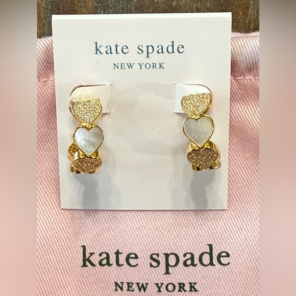 Kate Spade TakeHeart Earrings - Picture 2 of 3